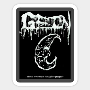 Eternal sorrows and thoughtless prospects by GEIN Sticker